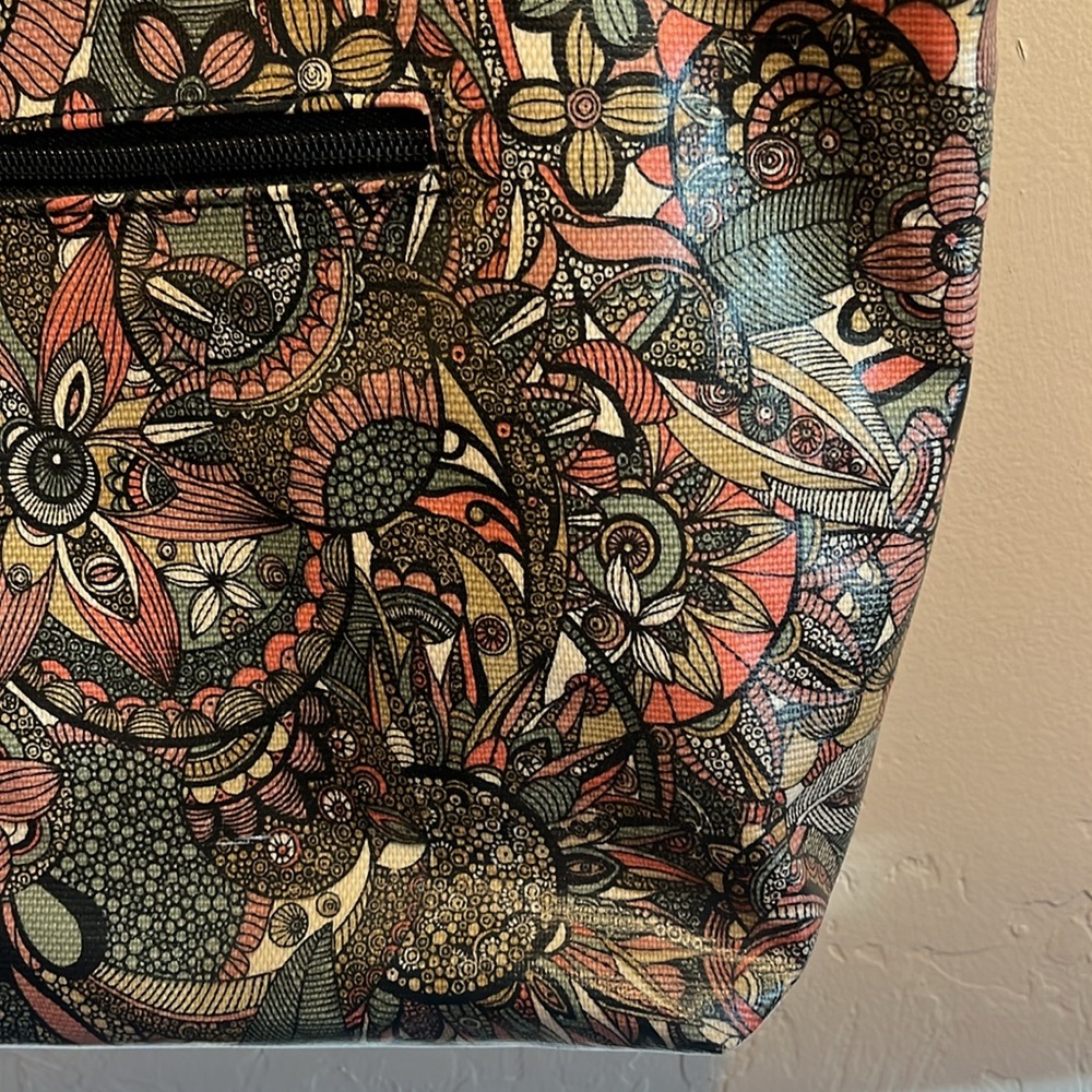 Sakroots Sienna Spirit Desert Patterned Metro Tote Bag - Picture 8 of 14